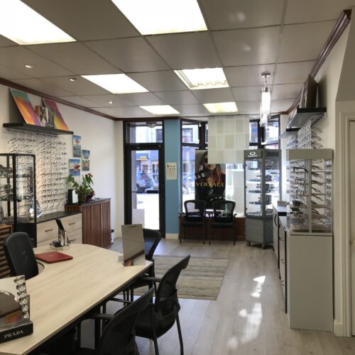 Bloor Optical store interior